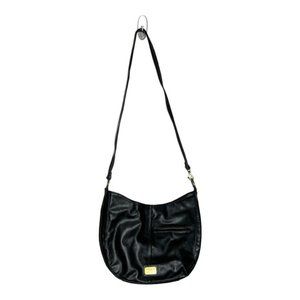 Frye and Co. Black Vegan Leather Shoulder Bag 13X10